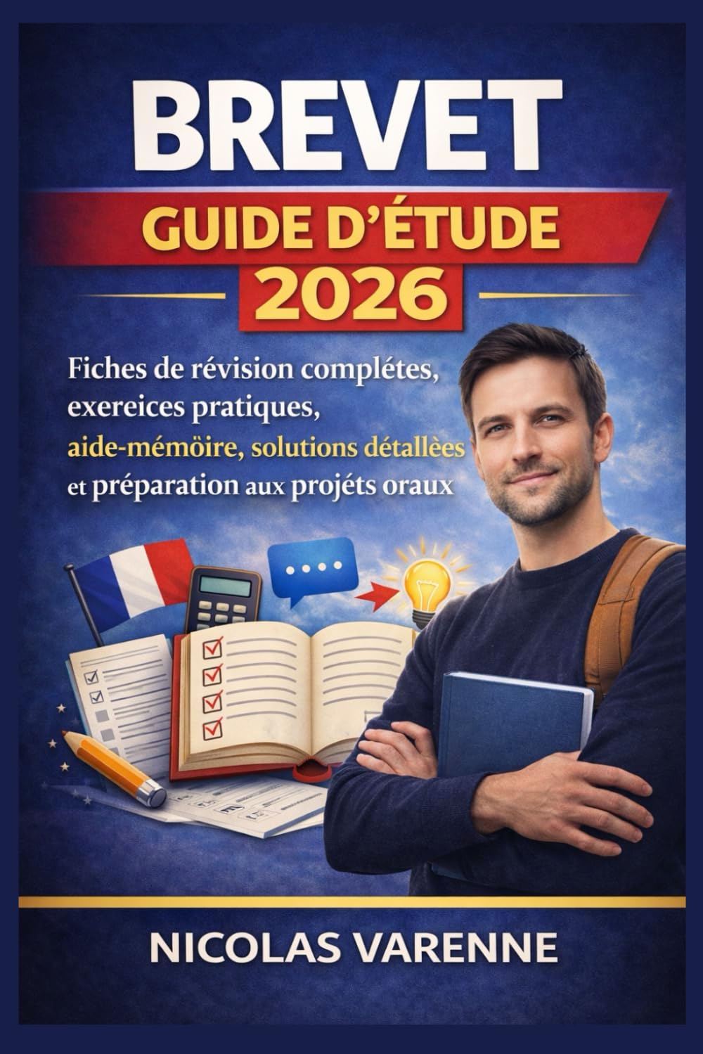 BREVET GUIDE D'ÉTUDE 2026: Fiches de révision complètes, exercices pratiques, aide-mémoire, solutions détaillées et préparation aux projets oraux