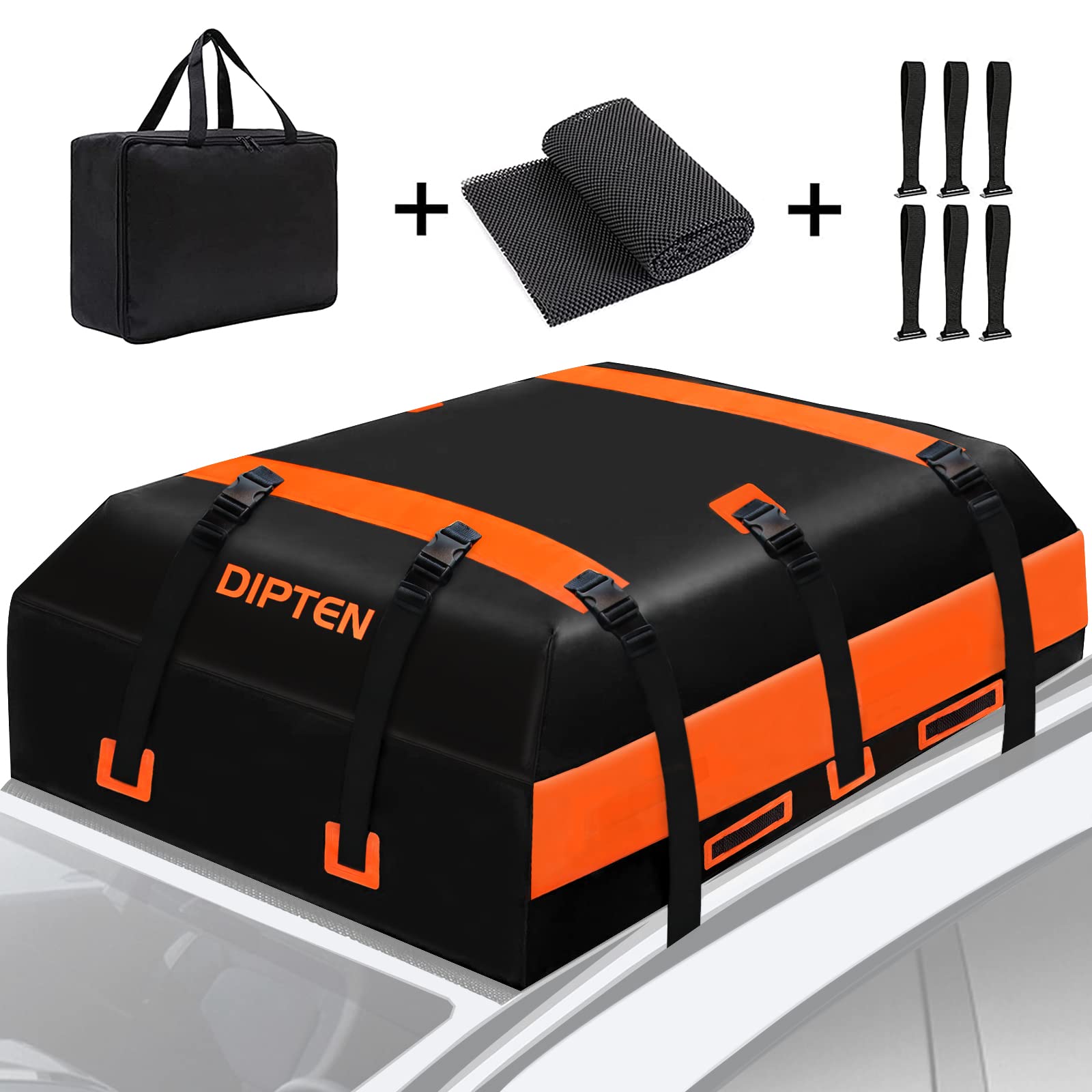 Buy Rooftop Cargo Carrier, 21 Cubic Feet Rooftop Cargo bag, Waterproof