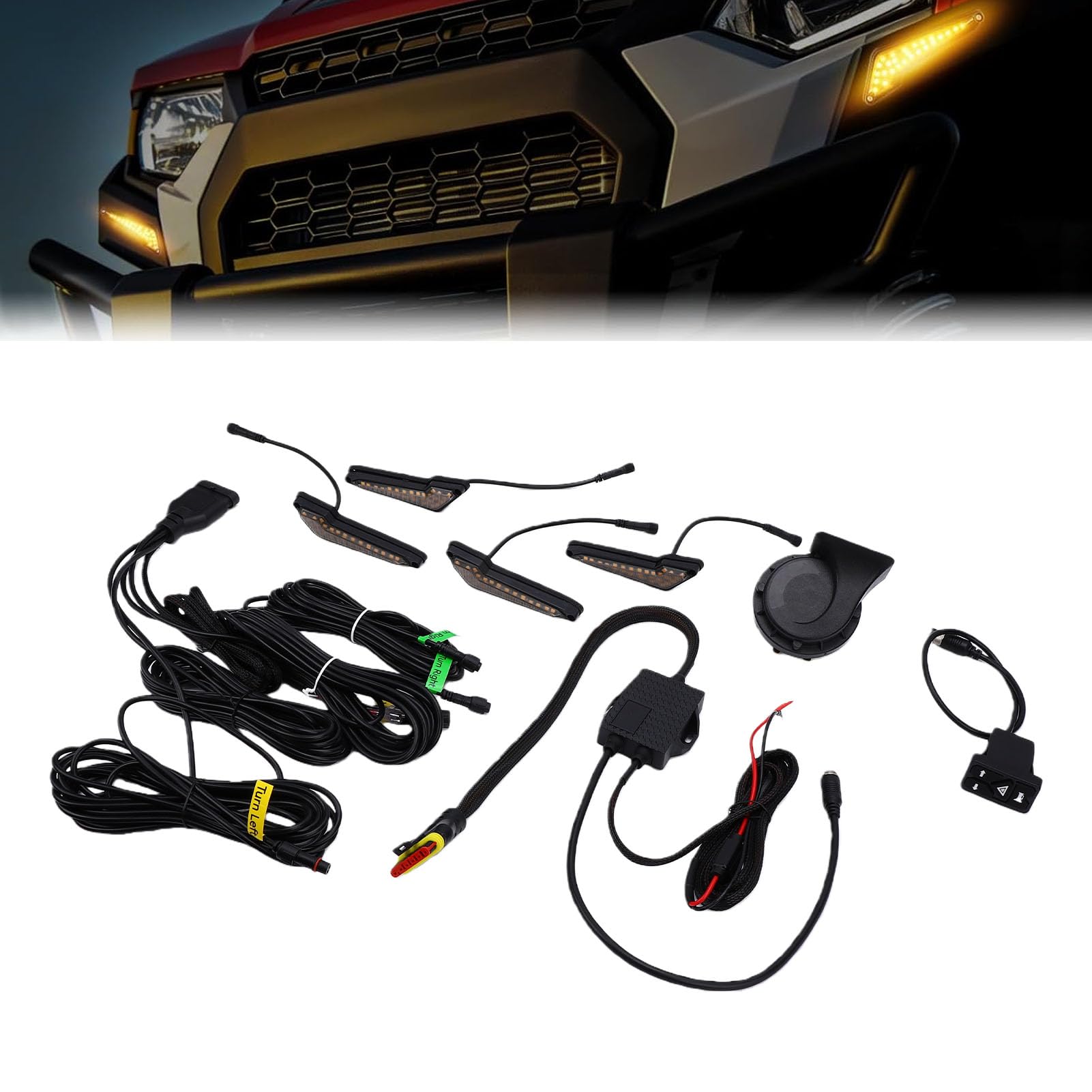 Kit Indicatori di Direzione UTV, Luci Ambrate