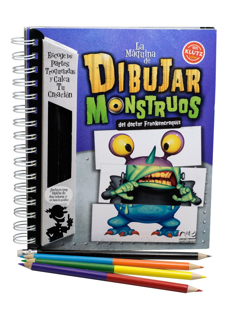 LA MAQUINA DE DIBUJAR MONSTRUOS...(INC.3 L.COLORES+GRAFITO)