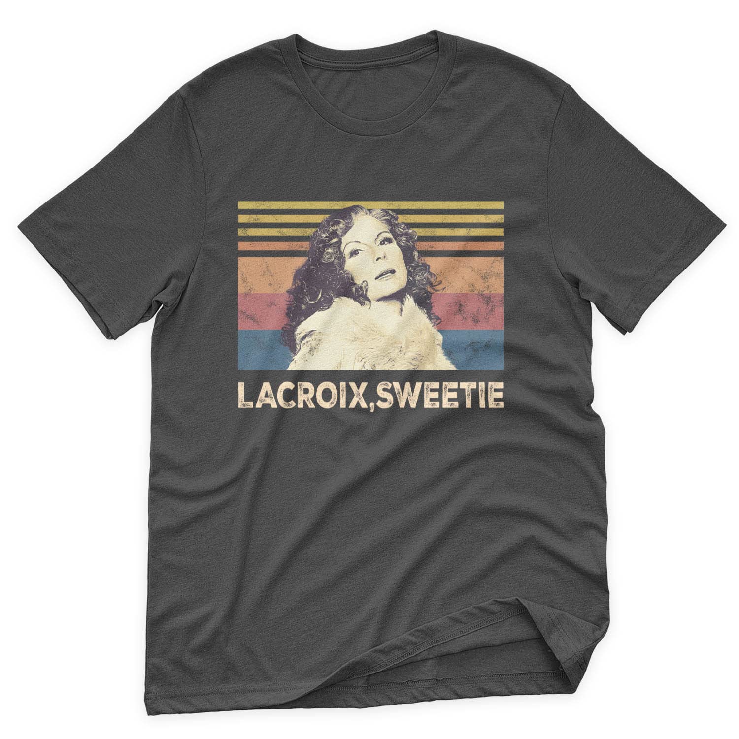 ubanfortpatLacroix Sweetie Vintage T Shirt Edina Monsoon Lovers Absolutely Fabulous Lovers T-Shirt Black