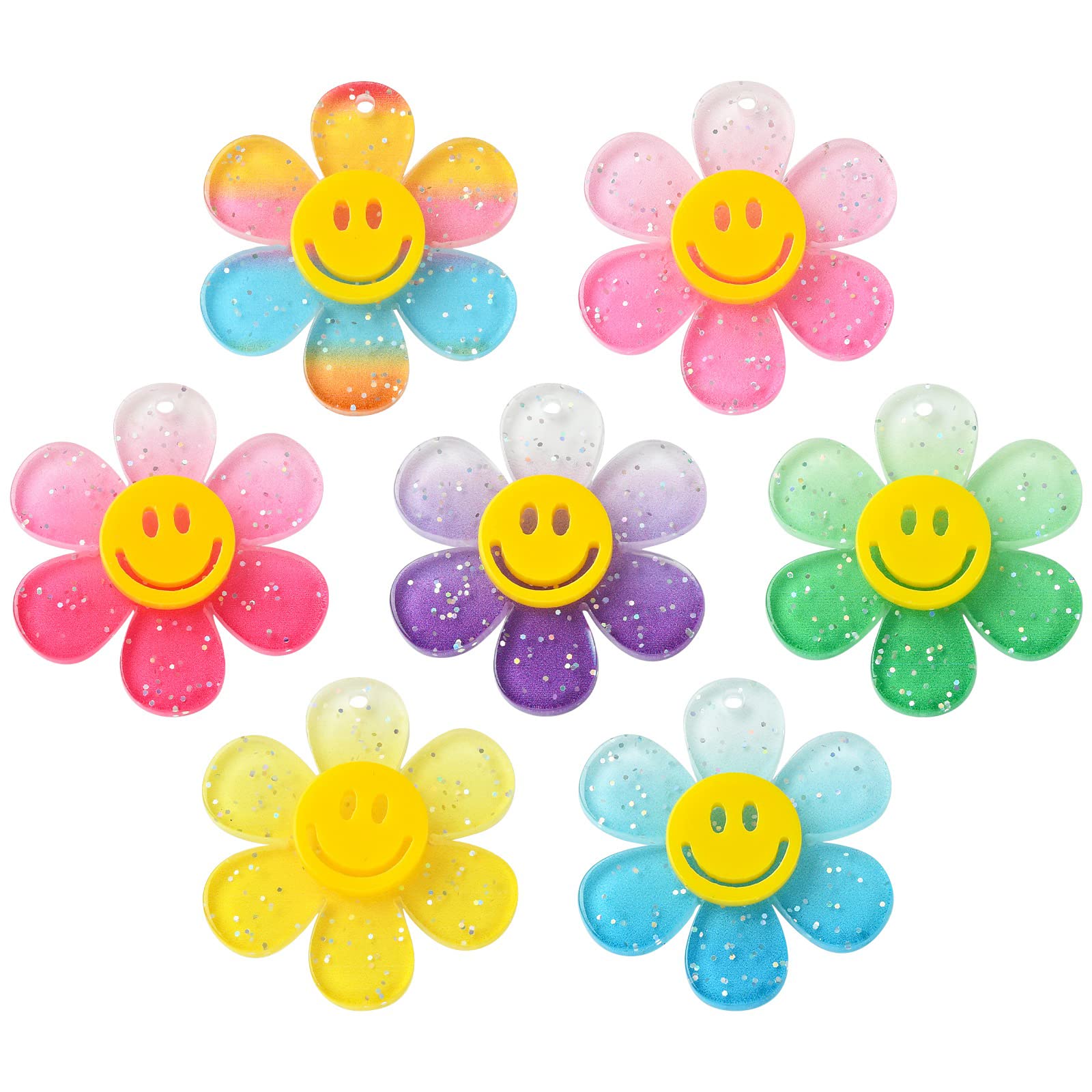 Ipotkitt Jewellery Making Charms Assorted Acrylic Charms Pendants for DIY Necklace Bracelet Earring Craft Supplies