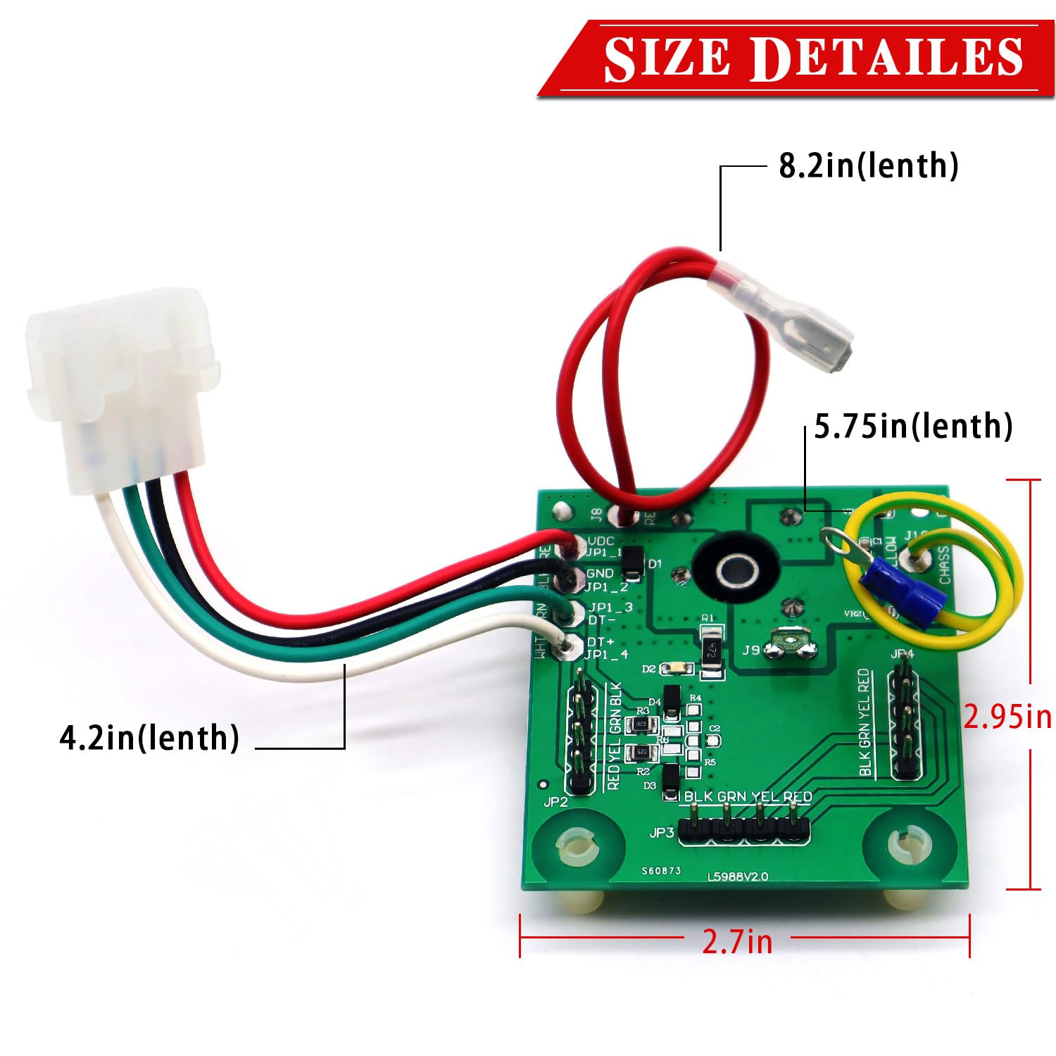521218 Centro de carga IntelliChlor SCG Placa de sobretensión PCBA compatible con sistema automatizado Pentair Intellitouch Sistema de control Easytouch Reemplazo 521593