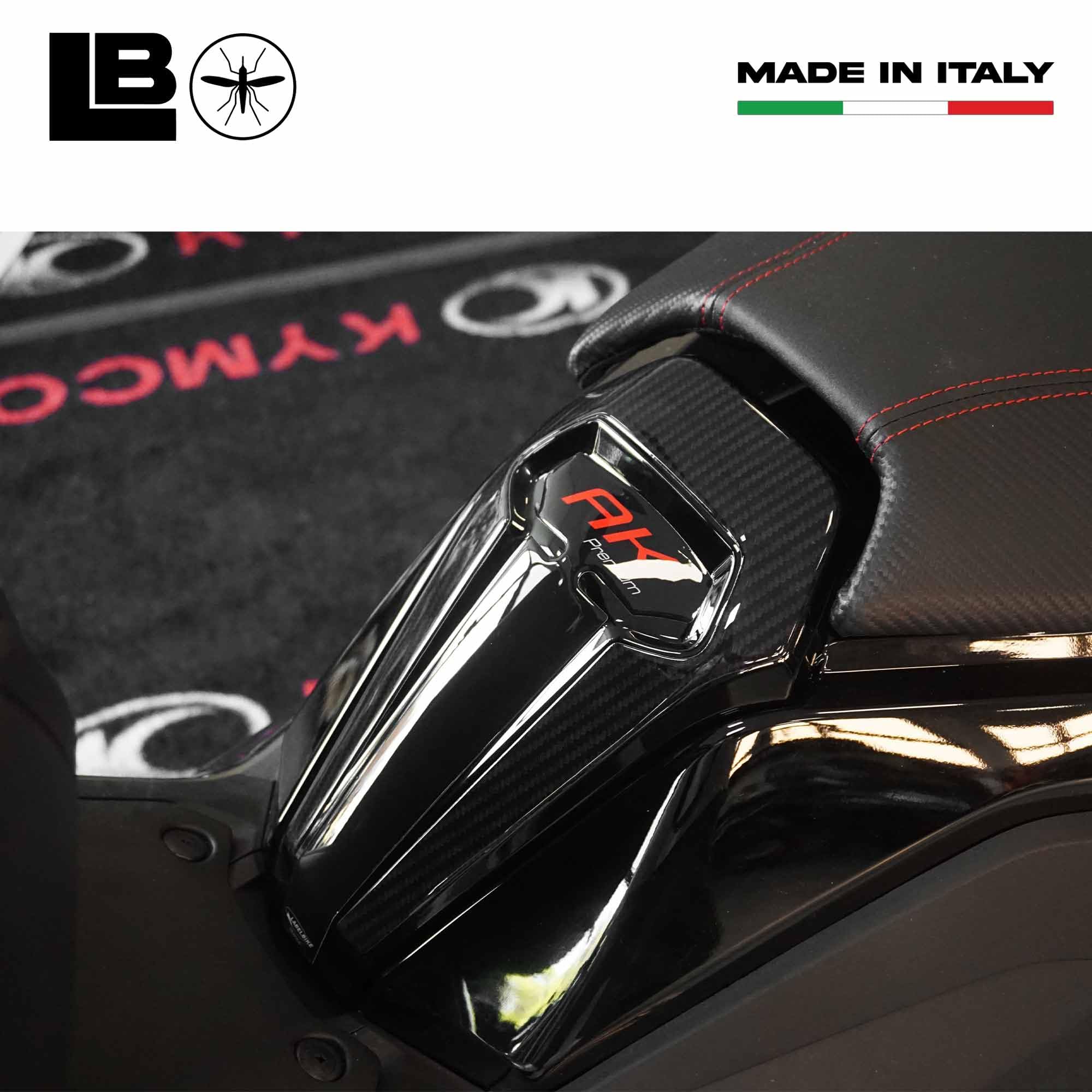 labelbike - Autocollant 3D Moto Porte du Réservoir Protection et Décoration en Résine Compatible avec Kymco Ak550 Premium