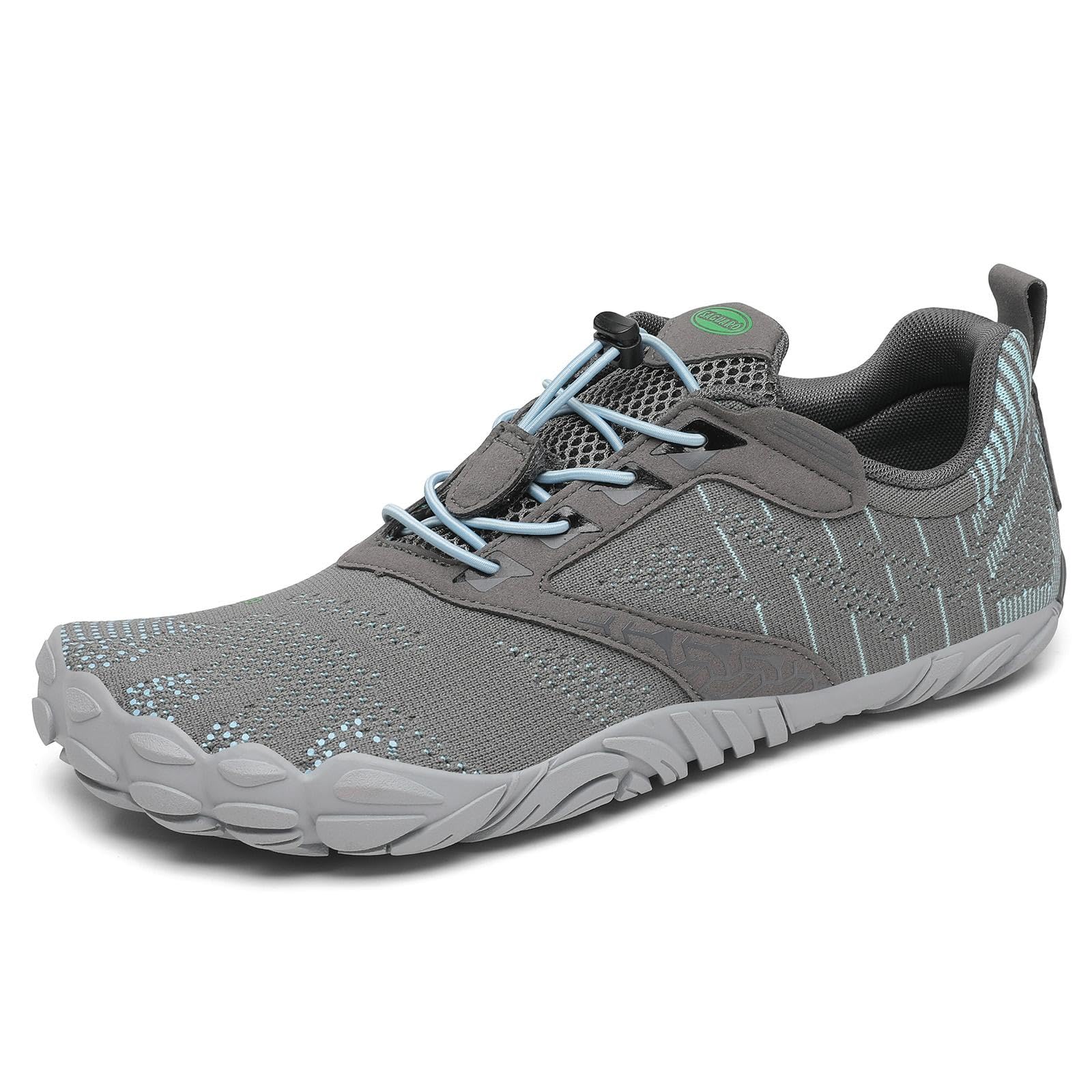 SAGUARO Barefoot Shoes Uomo Donna Scarpe Barefoot Minimaliste Scarpe a Piedi Nudi Antiscivolo Scarpe Trail Running Leggere Scarpe Dita,Gr.36-48 EU