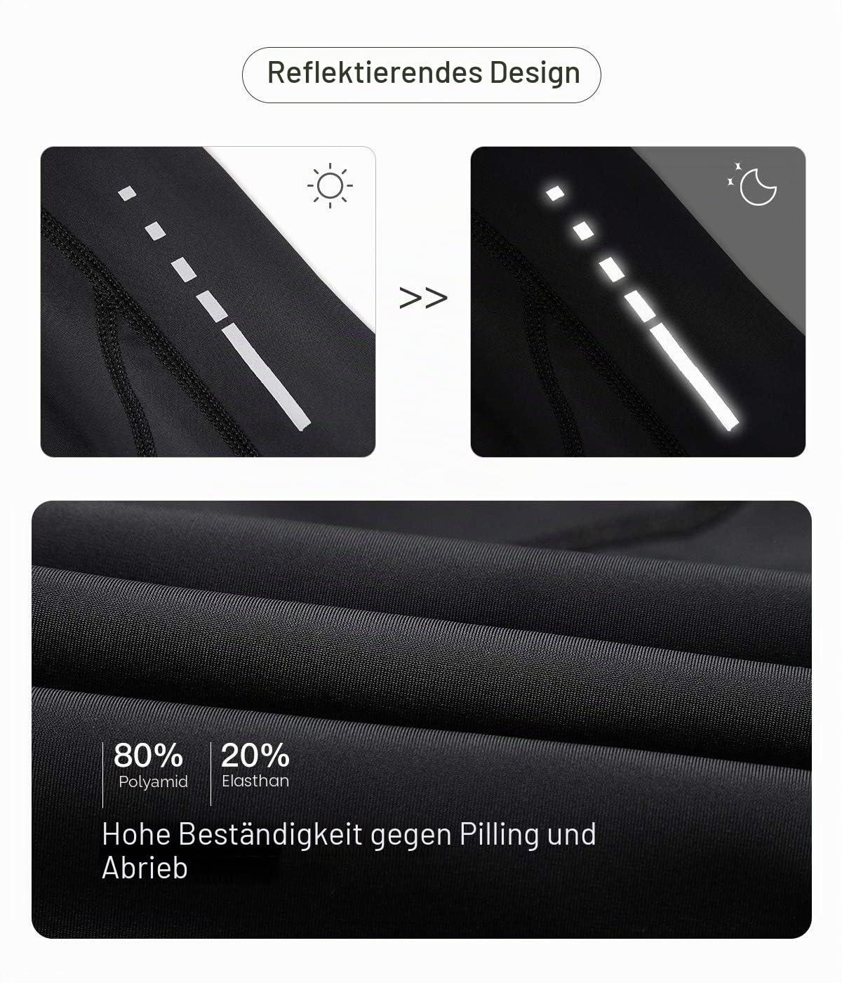 Santic Fahrradhose Damen Lang Gepolstert 7/8 Radlerhose Radsport Leggings Tights Lange Hosen Sitzpolster Elastische Schnell Trocknend Atmungsaktive
