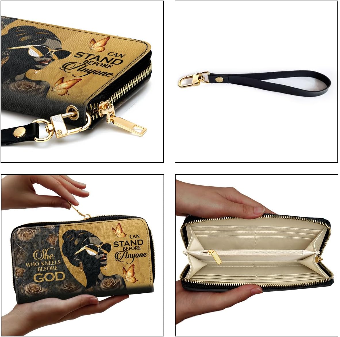Sistabag Leather Clutch - Wallet For African Women - Mother's Day & Birthday Gifts (STB10)