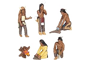 Nurturing Native American Figurines for School Projects