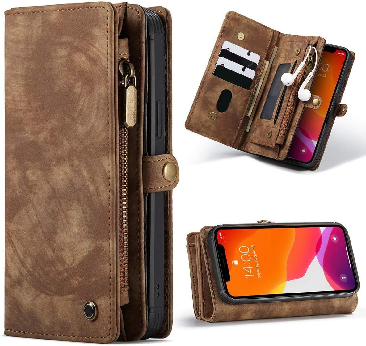 Excelsior Premium Leather Wallet Flip Cas