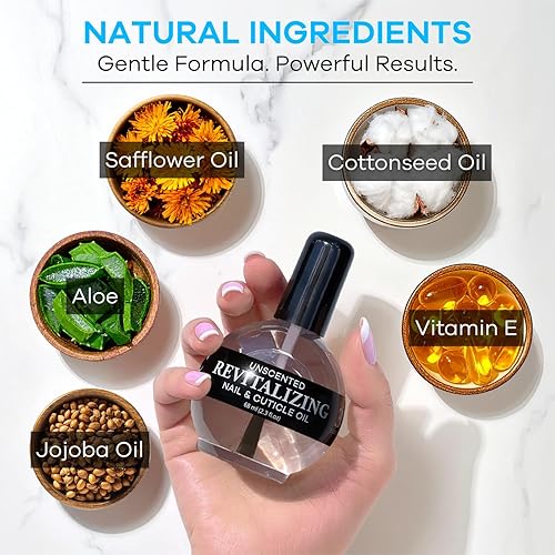 Miniatura 4 de Ellie Chase Aceite hidratante para el cuidado de cutículas y uñas, 2.3 onzas líquidas, sin perfume, infundido con aceite de jojoba, aloe, vitamina