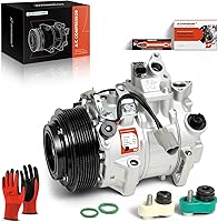 A-Premium AC Compressor w/ Clutch & PAG46 Oil for Toyota Camry 2012-2017, Highlander 2011-2013, Sienna 2011-2016, Avalon, Lexus ES350 RX350 3.5L V6