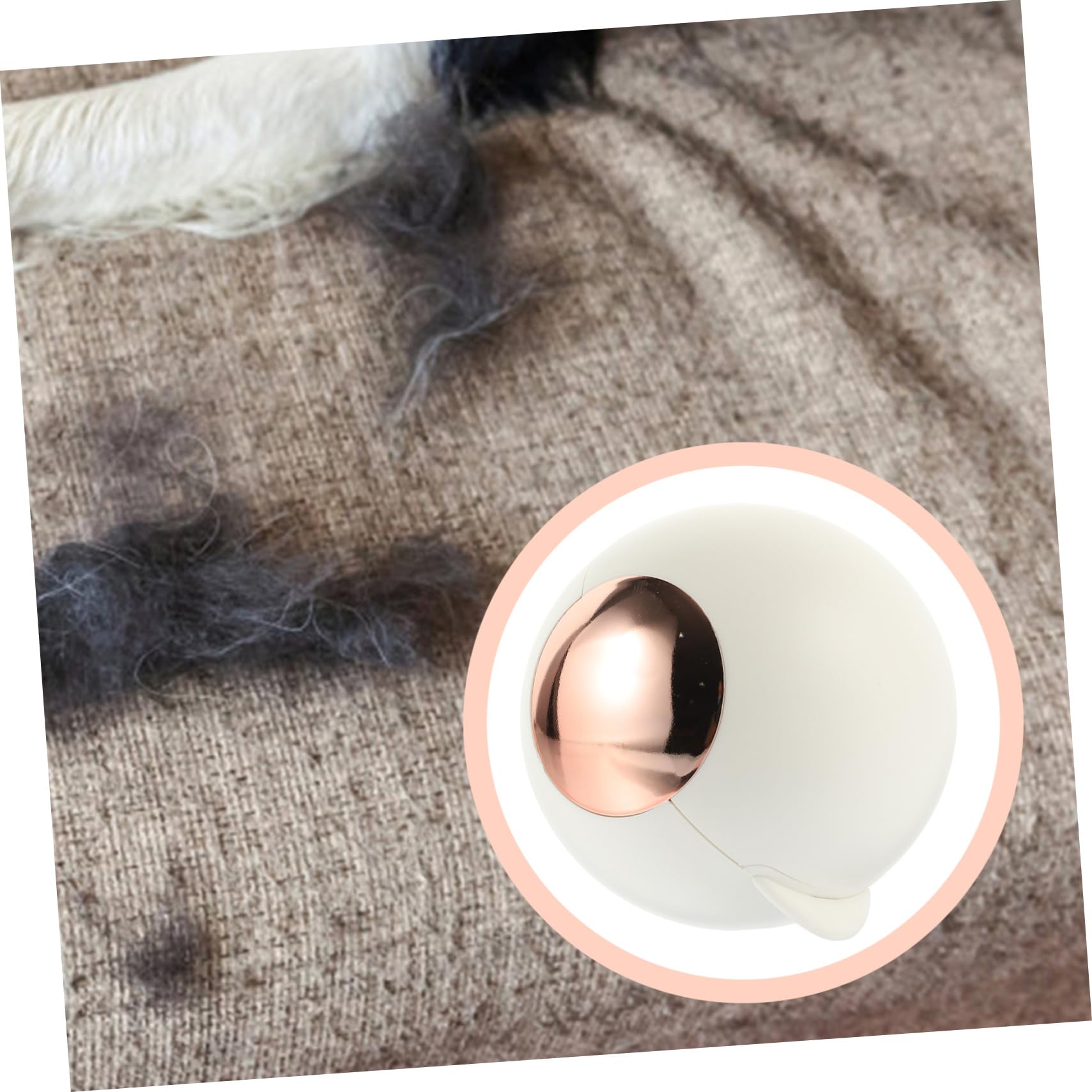Happyyami 2 Piezas Pelo pegajoso de la Ropa Quitapelusas portátil Quitapelusas de Mano removedor de Pelusas portátil Bola pegajosa Rodillos suéter Rodillo Adhesivo para Pelo de Mascotas Mini