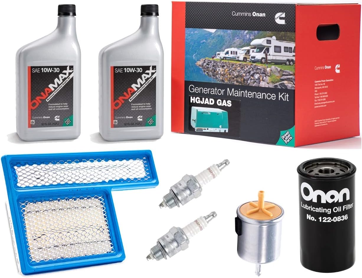 Cummins Onan A060Z343, OEM Factory RV Generator Maintenance Kit, HGJAD Gas Automotive