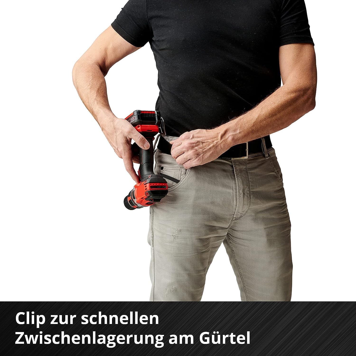 Einhell Professional Akku-Bohrschrauber TP-CD 18/50 Li BL Kit Power X-Change (18 V, Brushless, 50 Nm, 2 Gang, 13 mm Bohrfutter, inkl. 2x 2,0 Ah Akkus + Ladegerät)