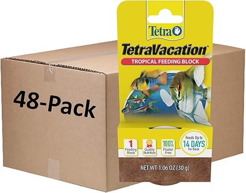 Tetra 77150 Tropical 48 unidades de bloque de gel de vacaciones, tamaño único (paquete de 48)