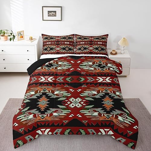 Miniatura 74 de Feelyou - Juego de edredón retro hippie con flores, tamaño King, para niños, con diseño de plantas florales botánicas de los 60 y 70, edredón Multi