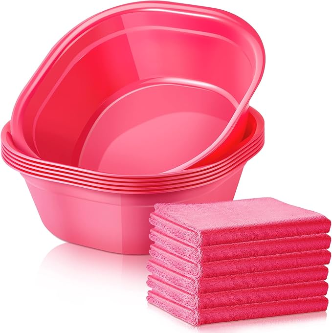 Patelai 6 Sets Kids Foot Spa Kit for Girl 12 x 12 x 4.3