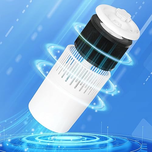 Miniatura 3 de Paquete de 4 filtros de repuesto TT-AP001 compatibles con purificador TaoTronics TT-AP001 y purificador VAVA VA-EE014, filtros 3 en 1