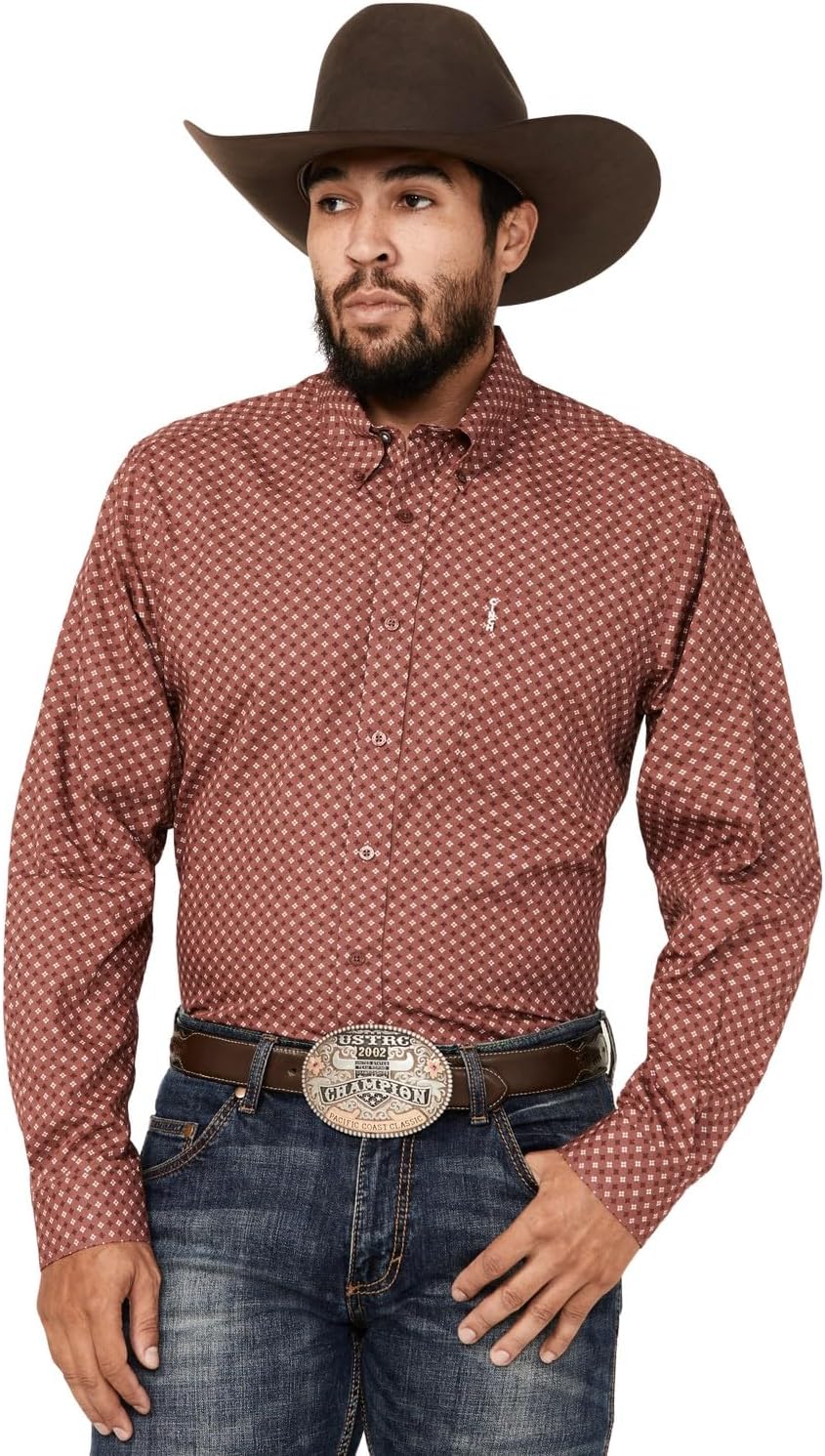 Cinch Men's Modern Fit Button-Down Western Shirt
