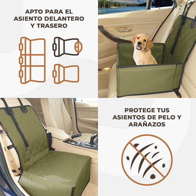 Foto 5 de 7 de WUGLO Asiento Coche Perros Extra Estable - Perros Pequeños hasta 12 kg