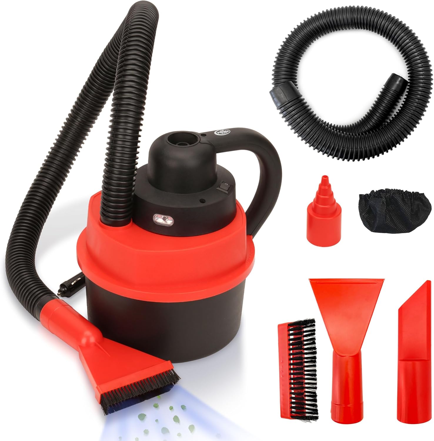 Turtle Wax All Purpose Auto Vacuum with 2 Led Lights, 3