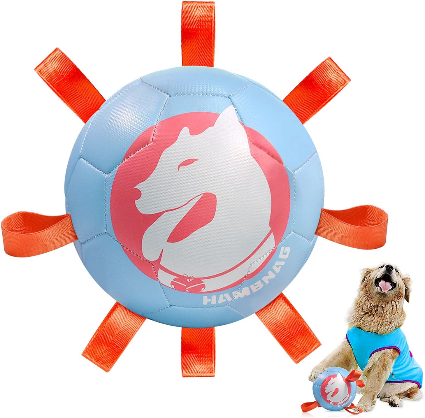 ANGIEHAIE Balls - Interactive Dog Toys for Medium & Large Breed with Super Playable & Outdoor Durable Puzzles Toys, Anti Boring & Loss…