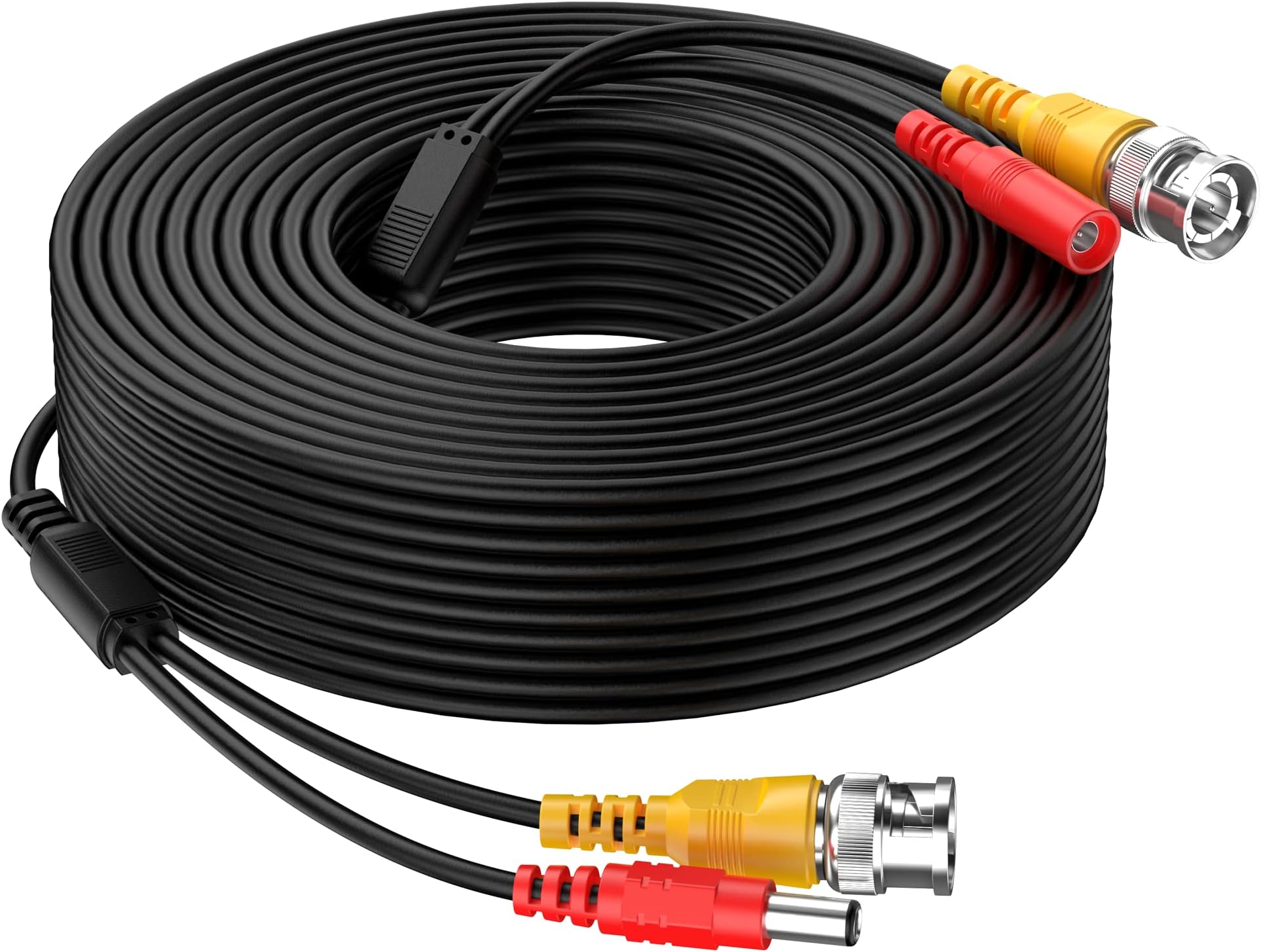 20M / 65FT CCTV Extension Cable โ 2-in-1 BNC Video & Power Lead โ CCTV Camera Cable for Home Security Systems โ BNC Extension Cable for Power Connection