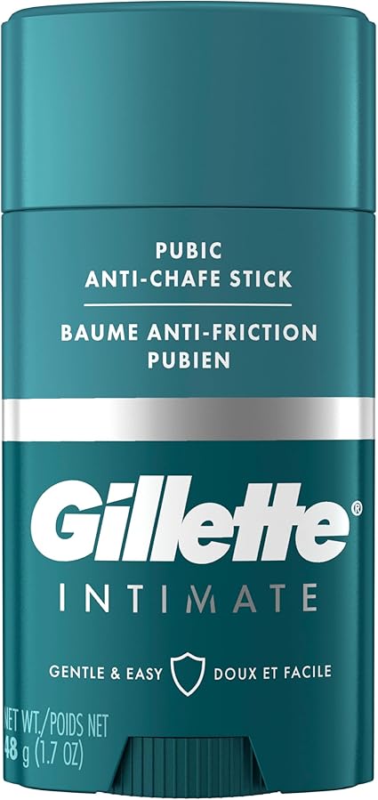 Gillette Intimate Pubic Anti-chafe Stick, Reduces Rubbing and Irritation