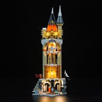 Upgraded Led Light Kit for Lego Castle Owlery Building Set, Compatible with Lego 76430 Model Not Included