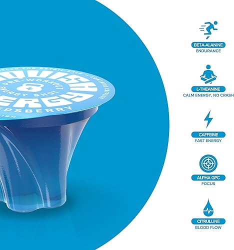 Miniatura 4 de Squish Gomitas Energy Pre-Workout con citrulina beta-alanina y cafeína Resistencia energética de acción rápida y refuerzo de bombeo Prácticas