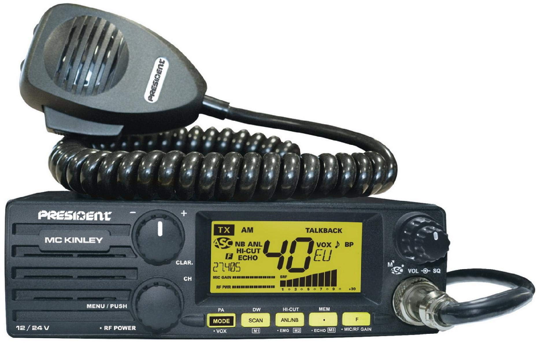 MC Kinley 12/24V Am/FM/SSB