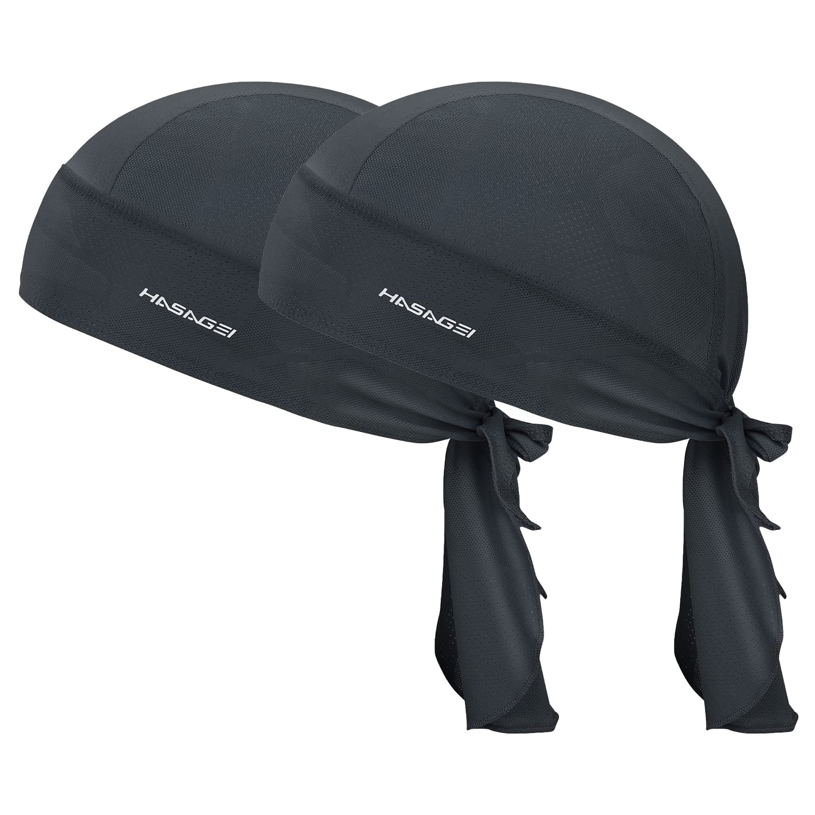 HASAGEI Sportowa bandana Cap Durag Bandana Chustka na głowę Rowerowa Nakrycie głowy Oddychająca, wchłania pot