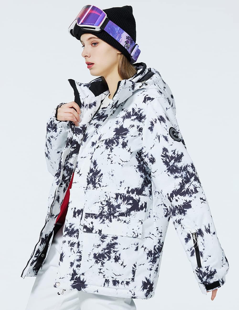 WOWULOVELY Women's Winter Skisuit Waterproof Windproof Ski Jacket and Pants Insulated Snowsuit Snowboarding Coat - Image 4