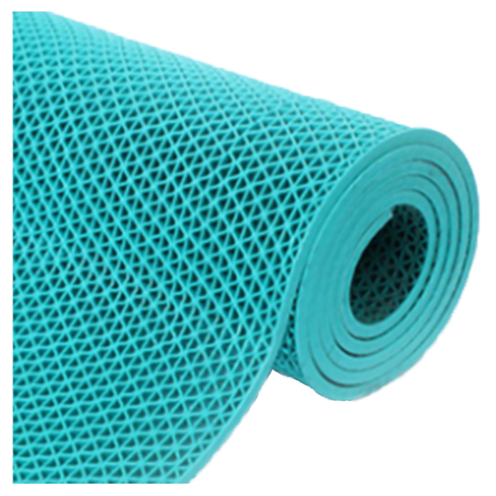 GTHTUHFD Non-Slip Drainage Mat 5.2X16.4 Ft Commercial Anti Fatigue Pvc Garage Floor Mat Wet Area Door Mat Bath Shower Floor Mat Versatile Restaurant Kitchen Swimming Pools,Verde,Verde