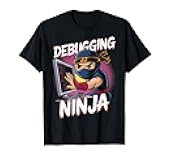 Web Coding Debugging Ninja Funny T-Shirt
