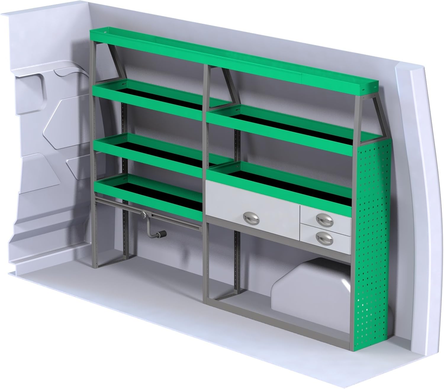System Edstrom Van Racking Amazon.co.uk Automotive