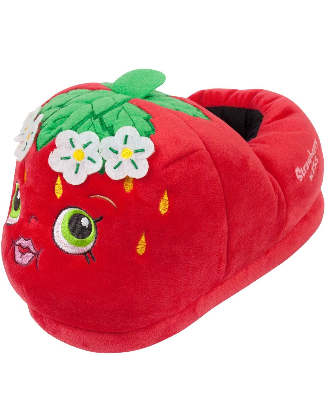 Novelty Strawberry Character Slippers 3D Slip-on Women's Slippers