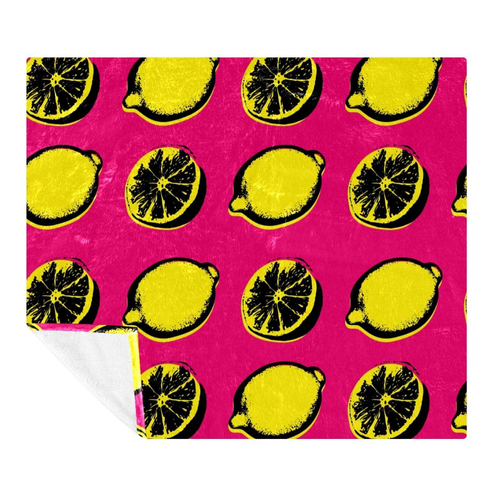 Couverture douce plaid microfibre polaire léger pour canapé lit et voyage