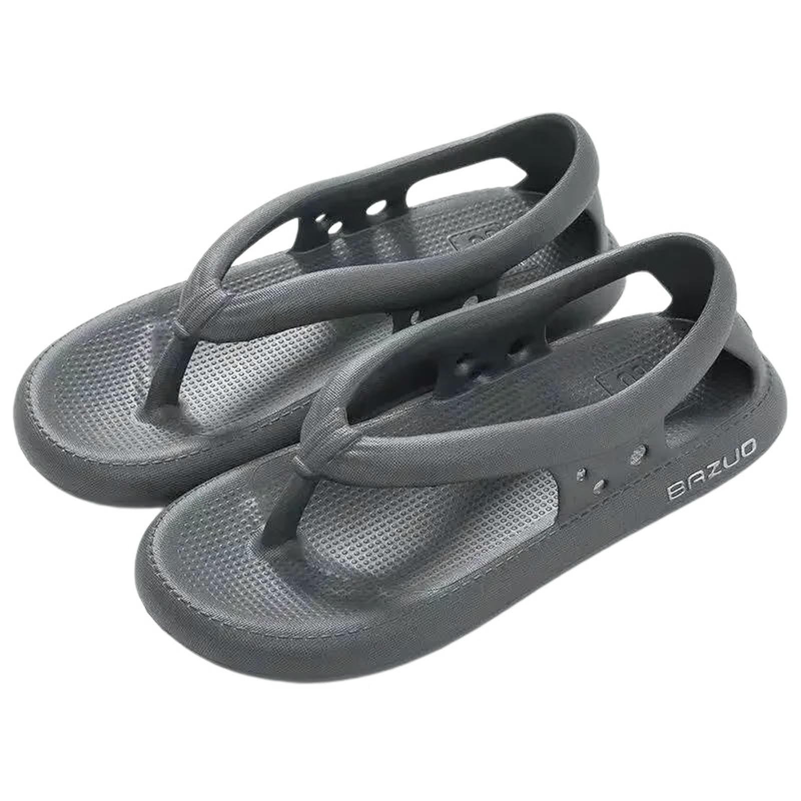 Tongs homme pour éviter les glissades, sandales épaisses contre les douleurs