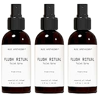 Vista 28 de Muse Apothecary Flush Ritual - Aerosol para inodoro aromático y refrescante, usar antes de ir, 4 onzas, infundido con aceites esenciales naturales