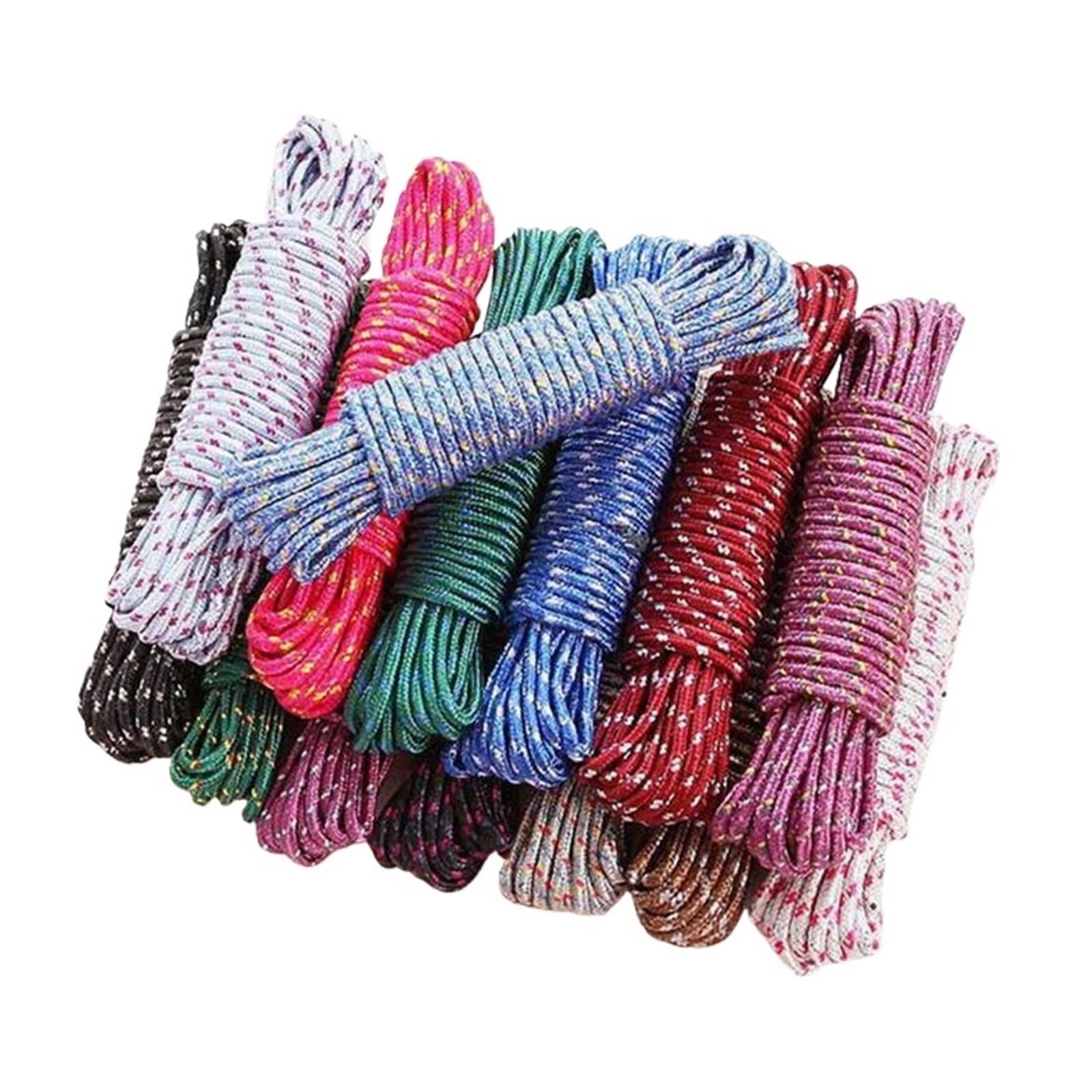 Laundry Hanging Rope Nylon Slip Windproof Clothesline Outdoor Drying Clothes Line
