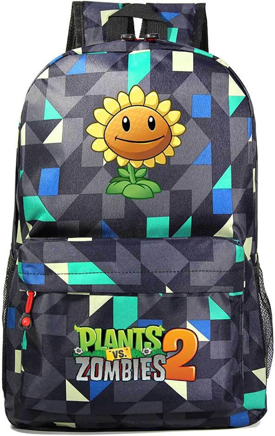 ISaikoy Game Plants vs. Zombies Backpack Daypack Bookbag Handbag School Bag Rucksack Color-GE13