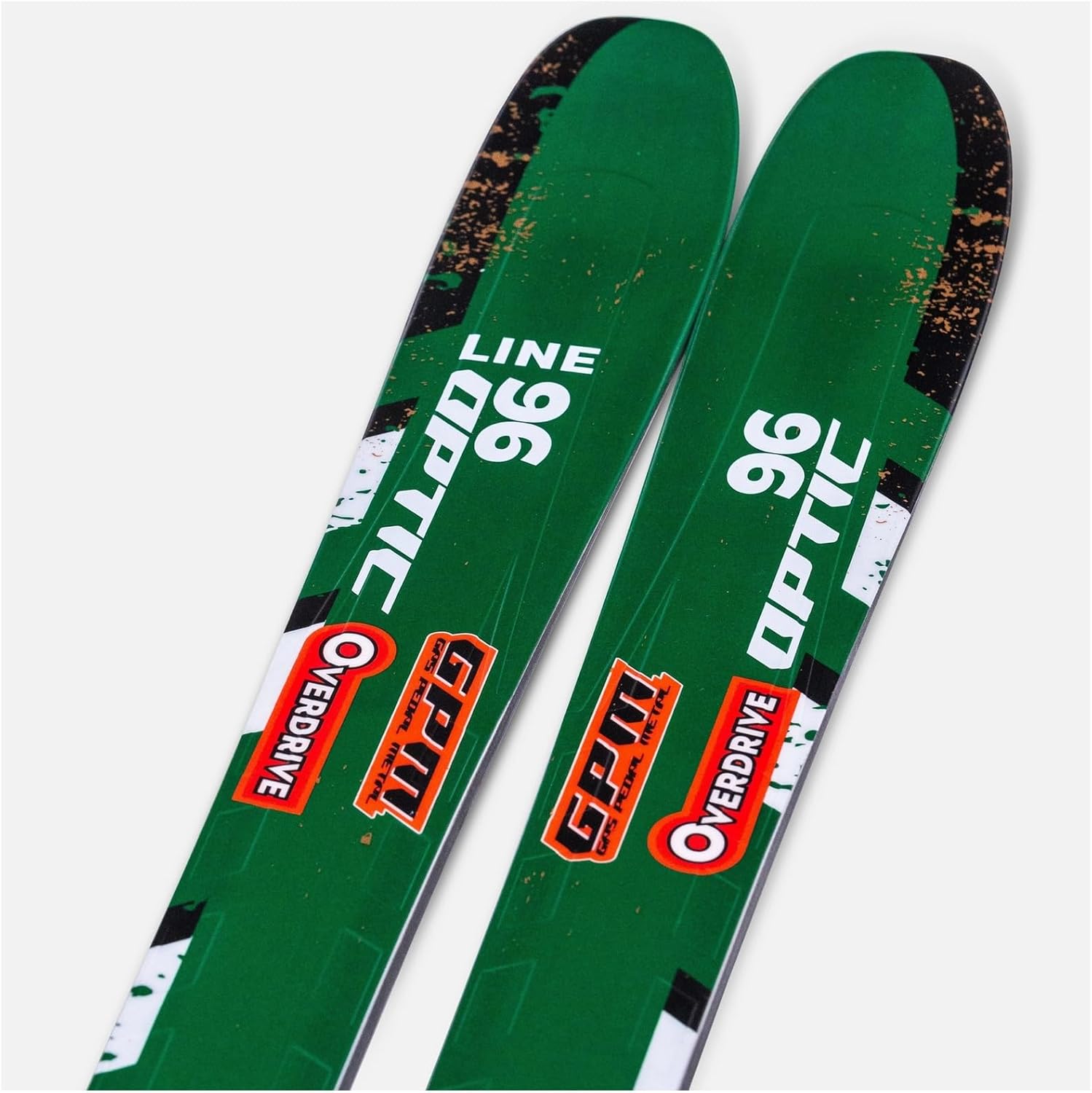 LINE Unisex Optic 96 Skis | Durable Lightweight Functional Stable Technology-Rich Aspen Veener Outdoor Winter Sports Alpine Skis | Freestyle, All Mountain & Groomers
