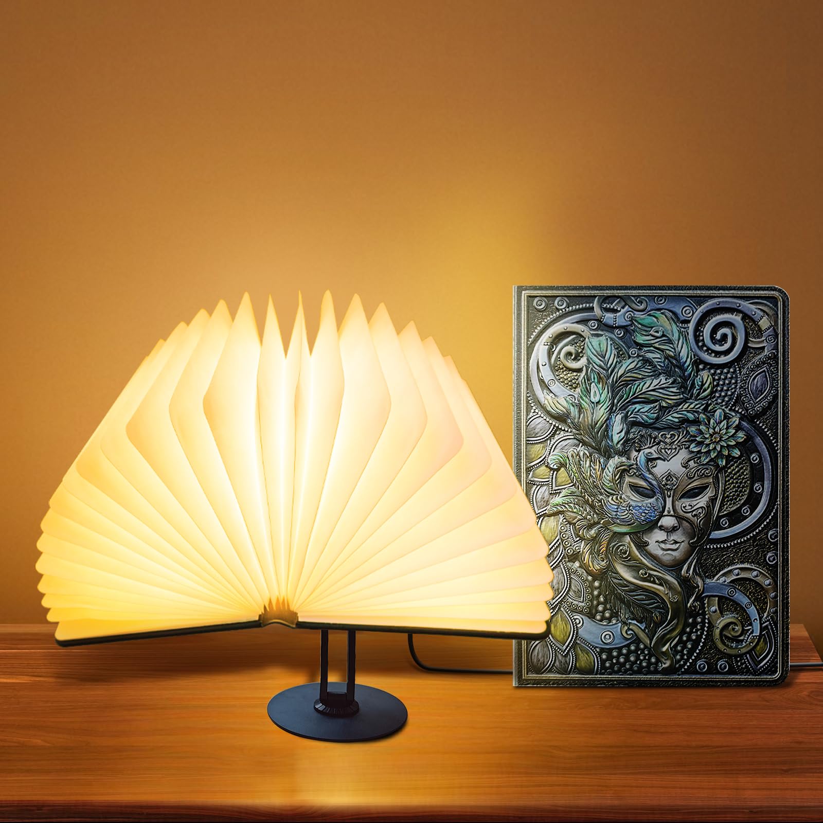 QXMGCBOK Book Lovers Gifts - Intelligent Voice Folding Bookl