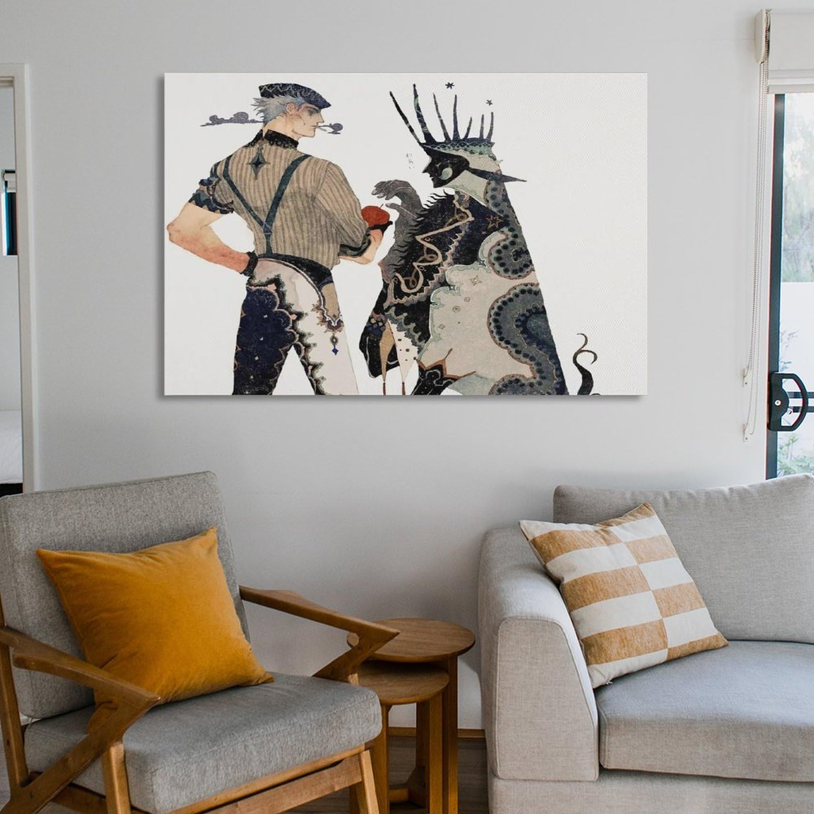 MGktgj Japanese Illustrator Akiya Kageichi（6） Canvas Wall Art