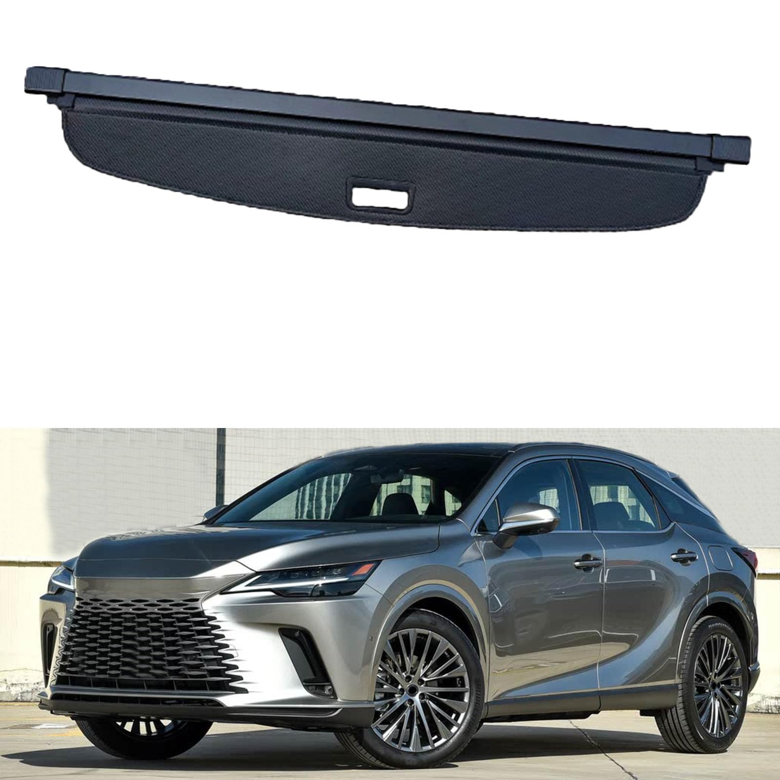 SXLGDW Car Retractable Rear Trunk Parcel Shelf,Compatible with Lexus RX550 RX450 RX350HL 2023-2025,Car parts