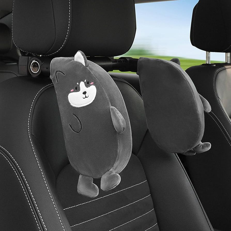 Amazon.co.jp: カーシート用ヘッドレストピロー | ソフト
