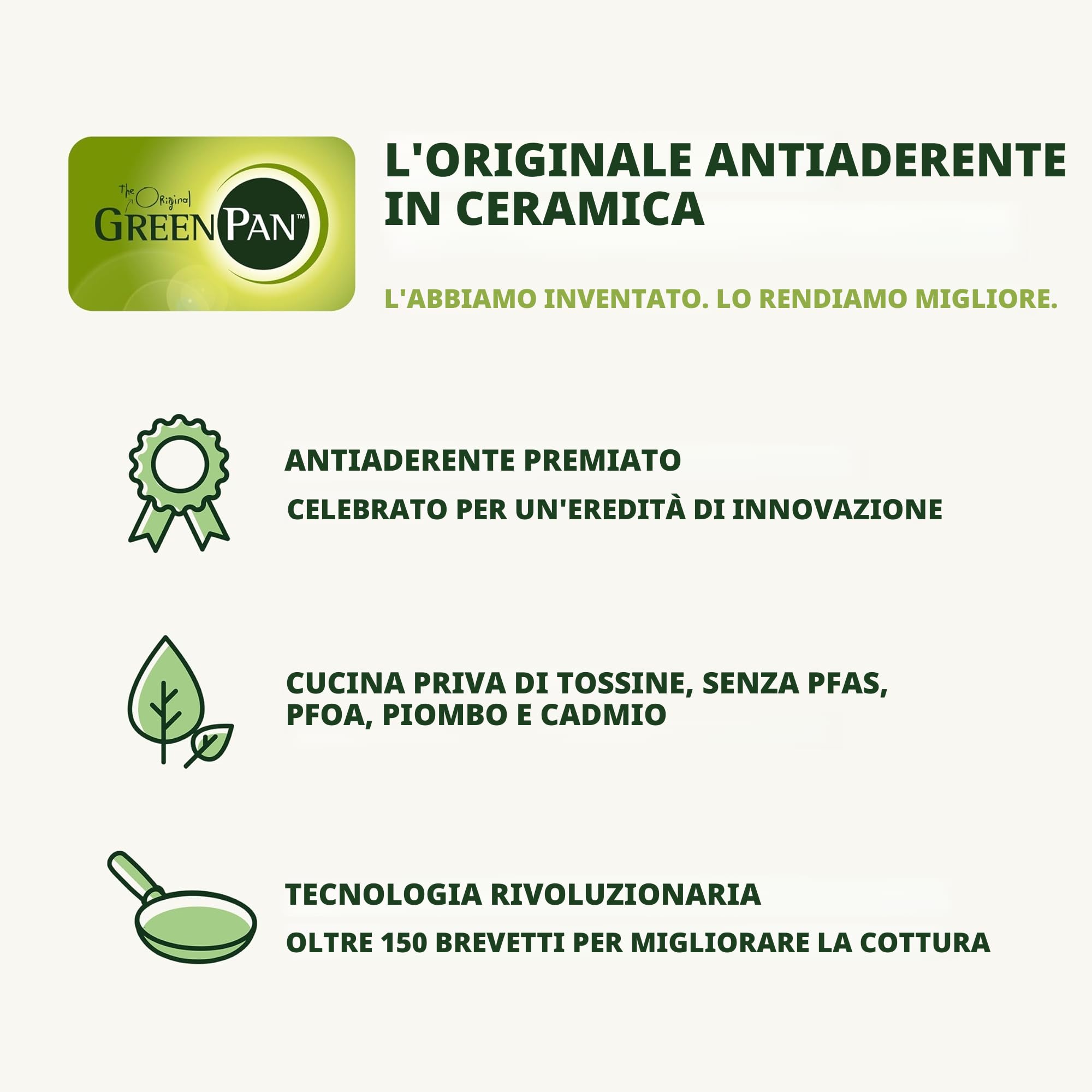 GreenPan Valencia Pro Set di Pentole e Padelle in Ceramica Dura Anodizzata Antiaderente da 11 Pezzi, Comprese Padelle,Per Sauté, Casseruole,Senza PFAS,Induzione,Lavabile in Lavastoviglie,Forno,Grigio