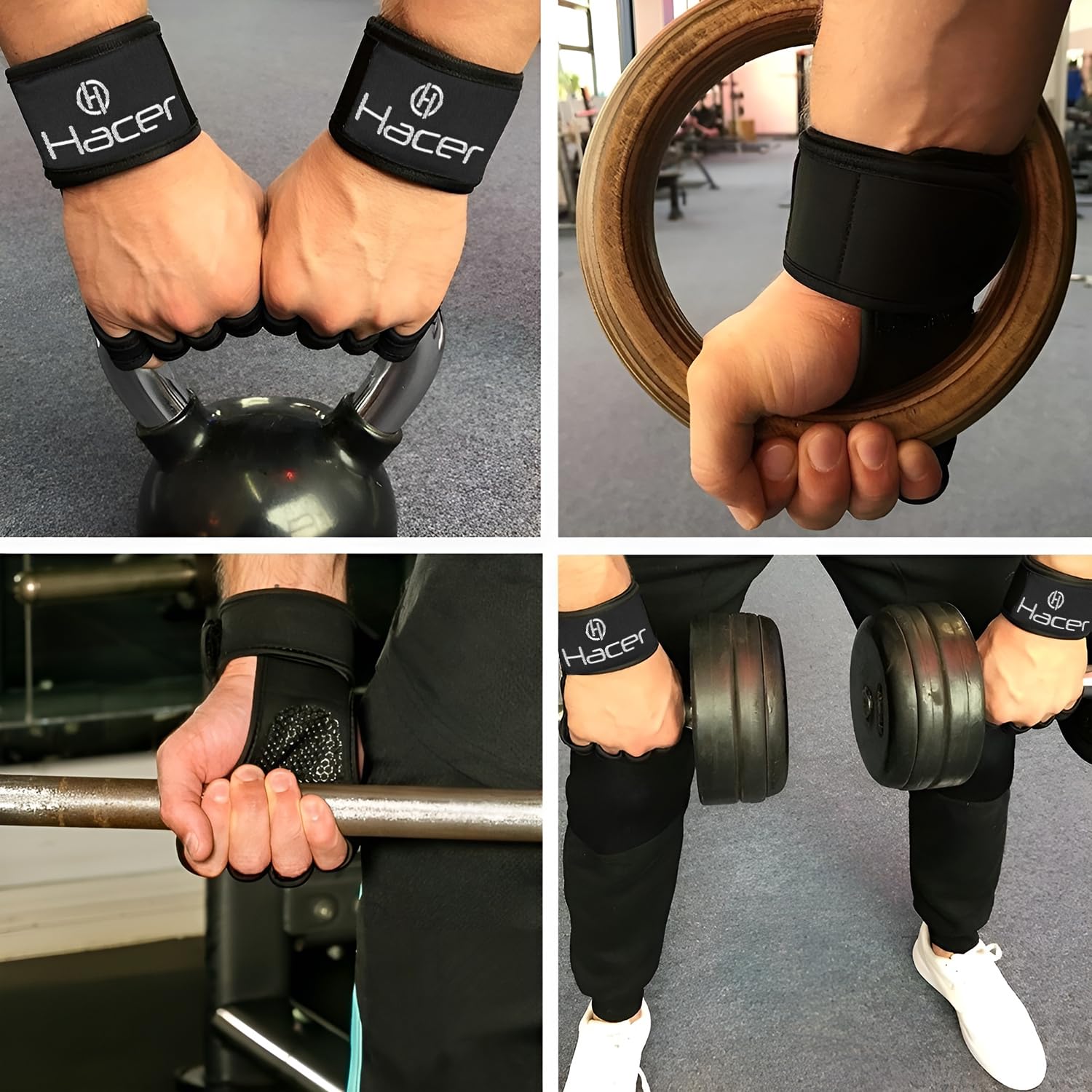 Review Hacer Gym Gloves Weight Lifting Hand Grips With Wrist Wrap 3 Review Hacer Gym Gloves Weight Lifting Hand Grips With Wrist Wrap