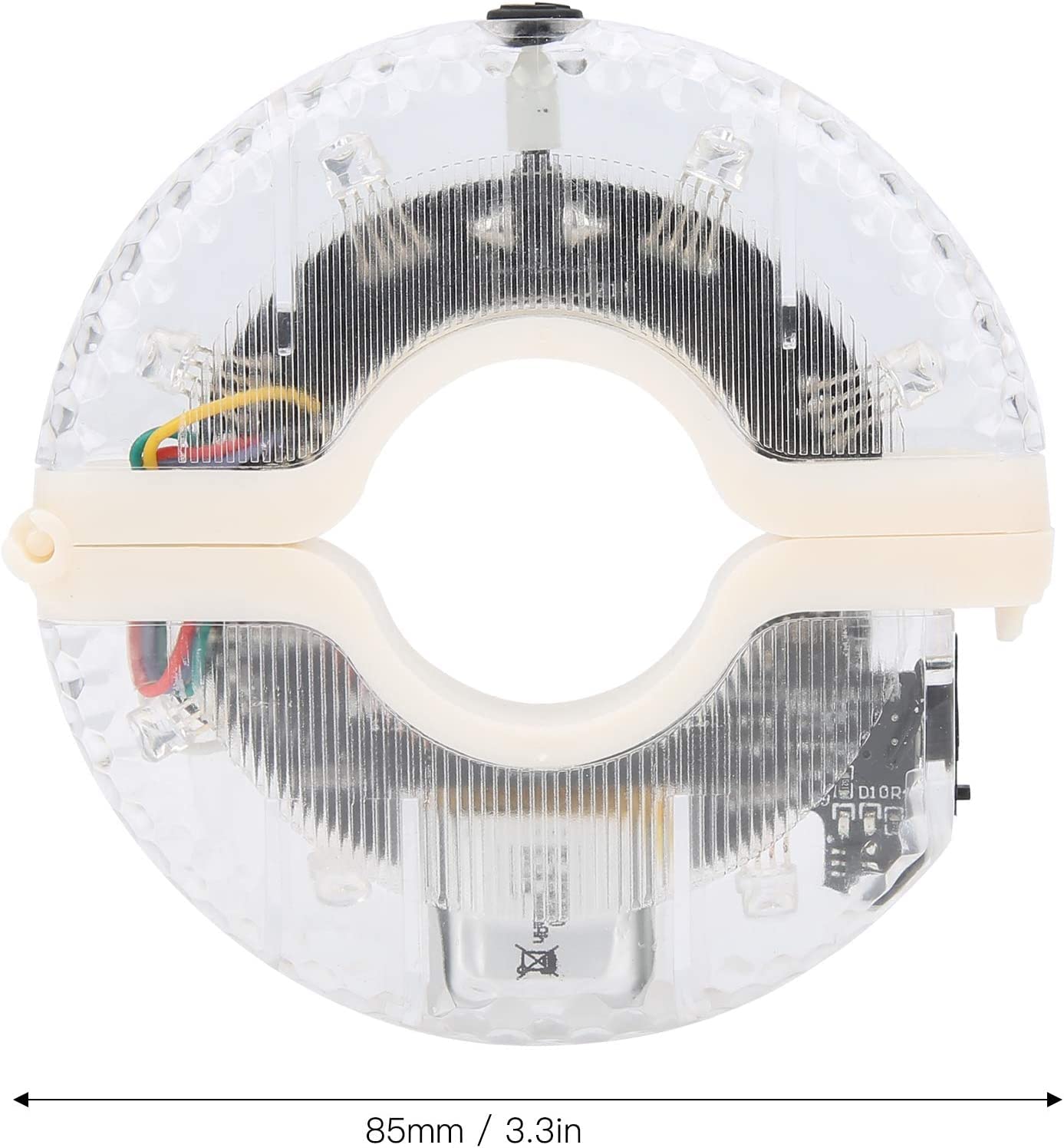ARTSZY USB Wheel Hub Light Bike Kolorowe światła LED na szprychy rowerowe do skutera rowerowego bardziej fajny rower